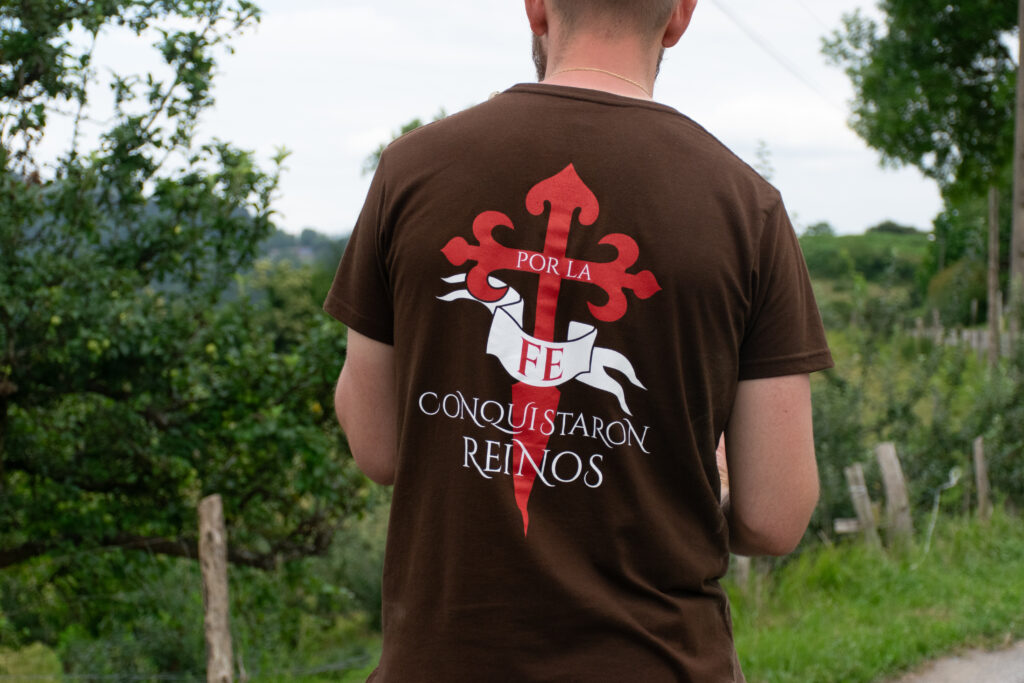 Camiseta Por la fe conquistaron reinos